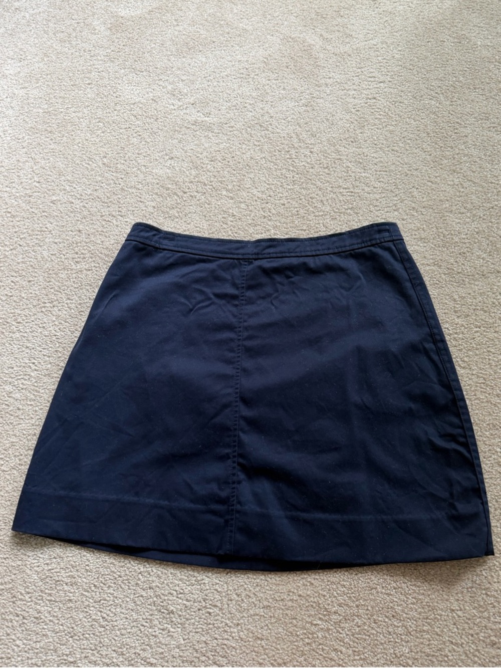 J Crew Navy skirt size 6